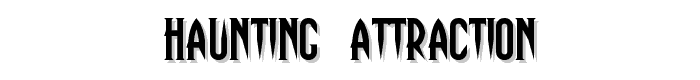 Haunting Attraction font